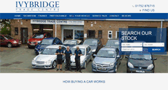 Desktop Screenshot of ivybridgetradecentre.co.uk